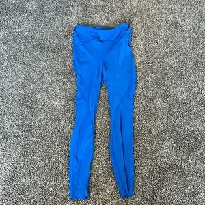 Lululemon royal blue leggings size 4
